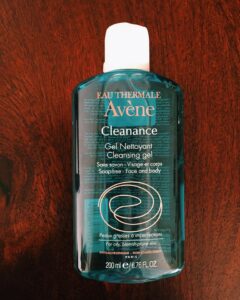Avene face cleansing gel